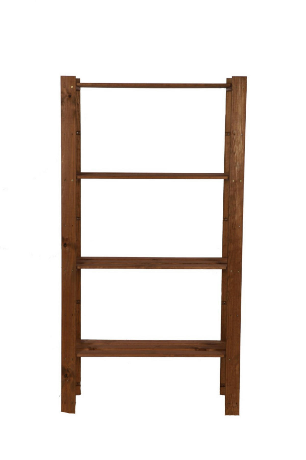 HOLZREGAL PINEPEAK 150x80x28cm 4 Fachboden 1,2cm dickes Kiefernholz Braun - Braun, Holz (80/150/28cm) - PROREGAL