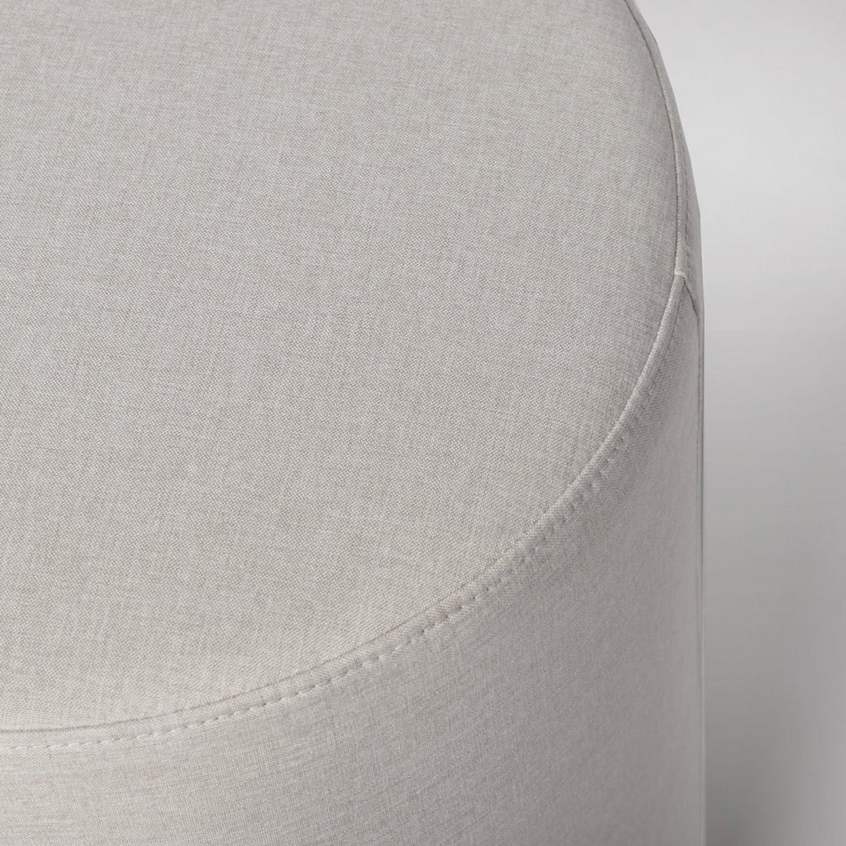 POUF Fani Beige 36 cm x 40 cm - Beige, Textil (36/40/36cm) - Klast Home