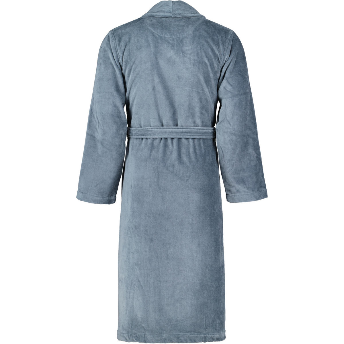 BADEMANTEL UNISEX SCHALKRAGEN FEELING-L FLANELL - 7400 - Grau, Textil (XLnull) - Vossen