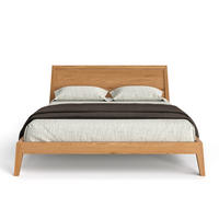 MASSIVHOLZBETT Sola aus Eiche 180x200 cm - Eichefarben/Braun, Holz (180/200cm) - Danzz