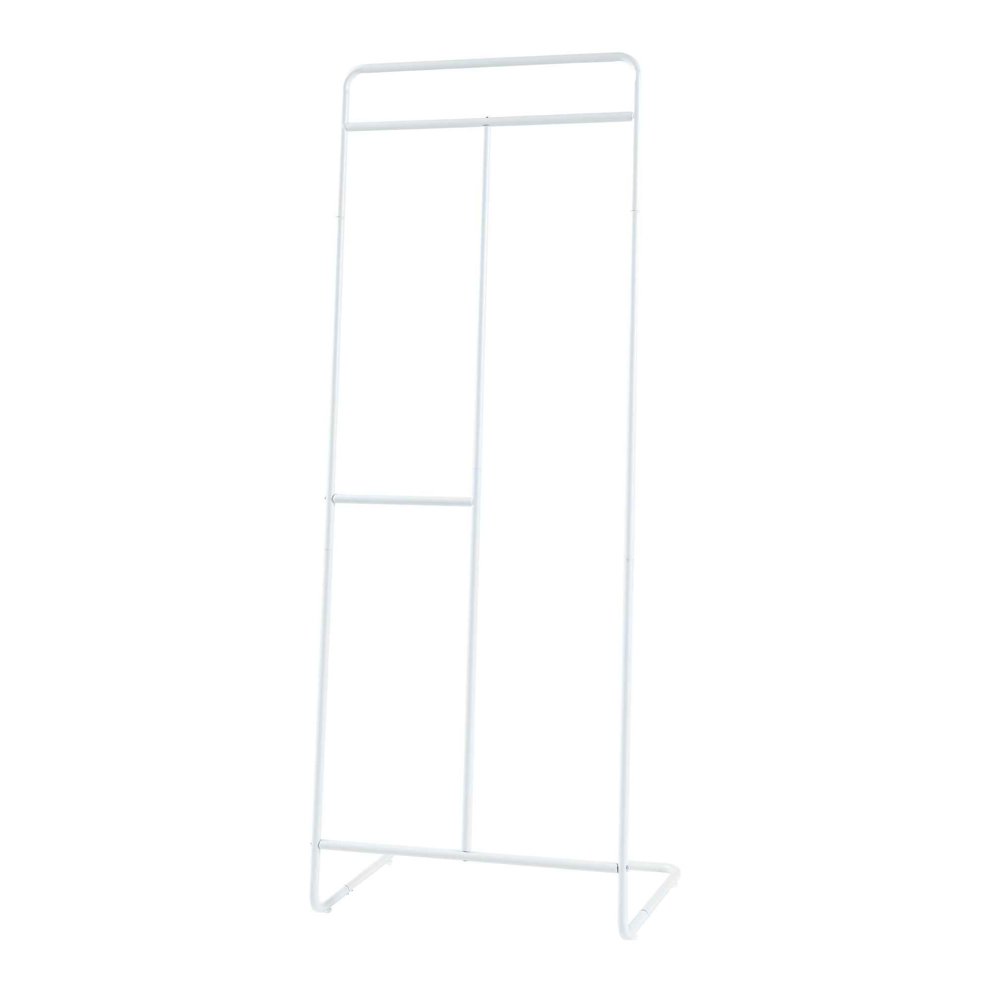 KLEIDERSTÄNDER Sandviken - Weiß, Metall (63/166/48cm) - [en.casa]