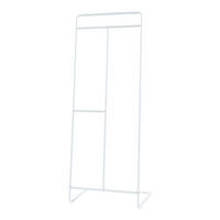 KLEIDERSTÄNDER Sandviken - Weiß, Metall (63/166/48cm) - [en.casa]