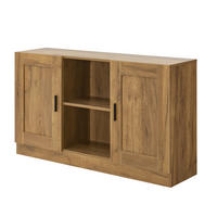 SIDEBOARD Spøttrup - Eichefarben, Holzwerkstoff (120/70/30.5cm) - [en.casa]