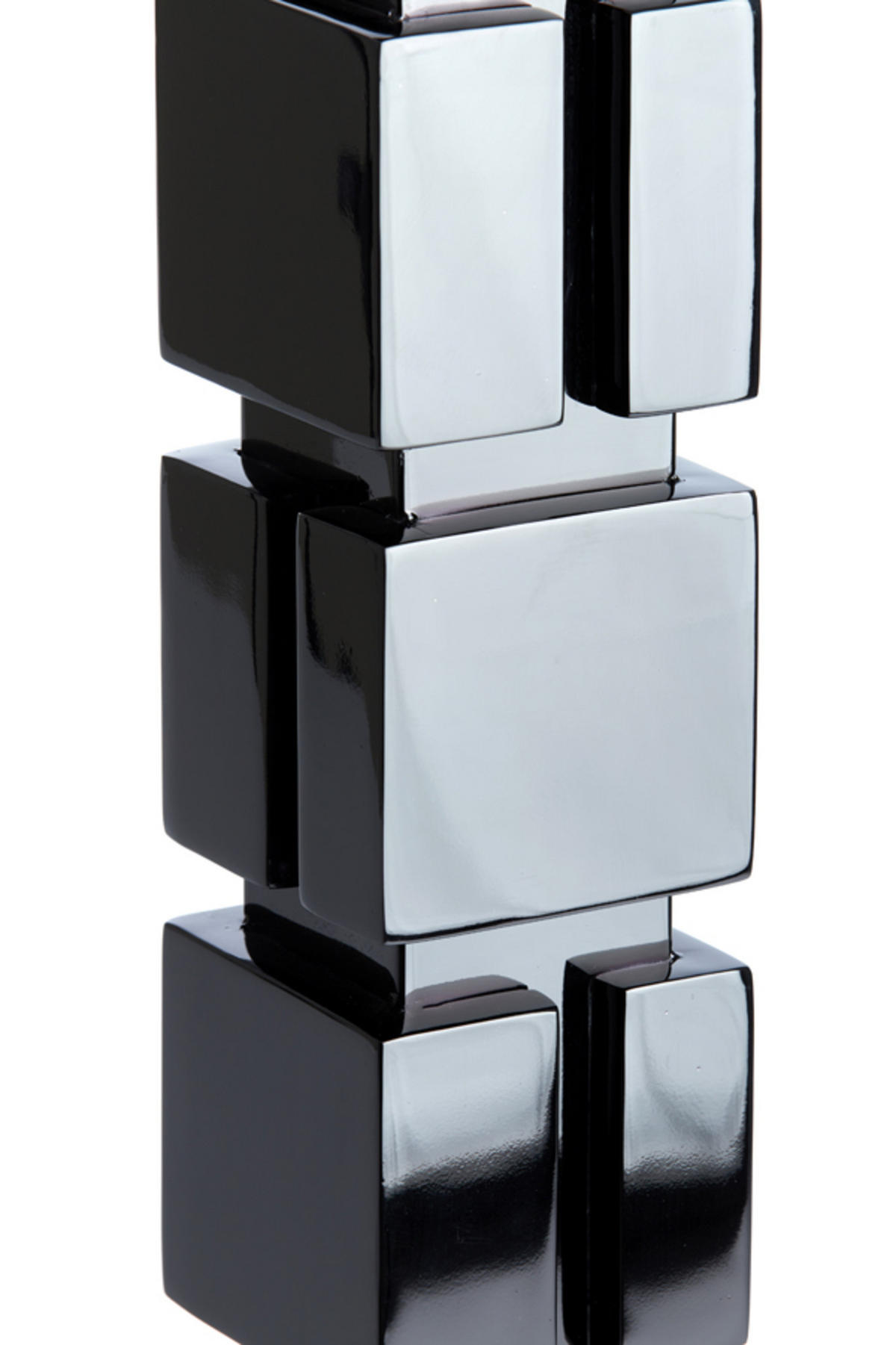 LAMPENFUSS Caio Schwarz 11/11/68 cm - Schwarz, Metall (11/11/68cm) - Light & Living