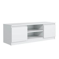 LOWBOARD NUDO 120/38,5/39 cm, Weiß - Weiß, Holzwerkstoff (120/38.5/39cm) - MASSENO