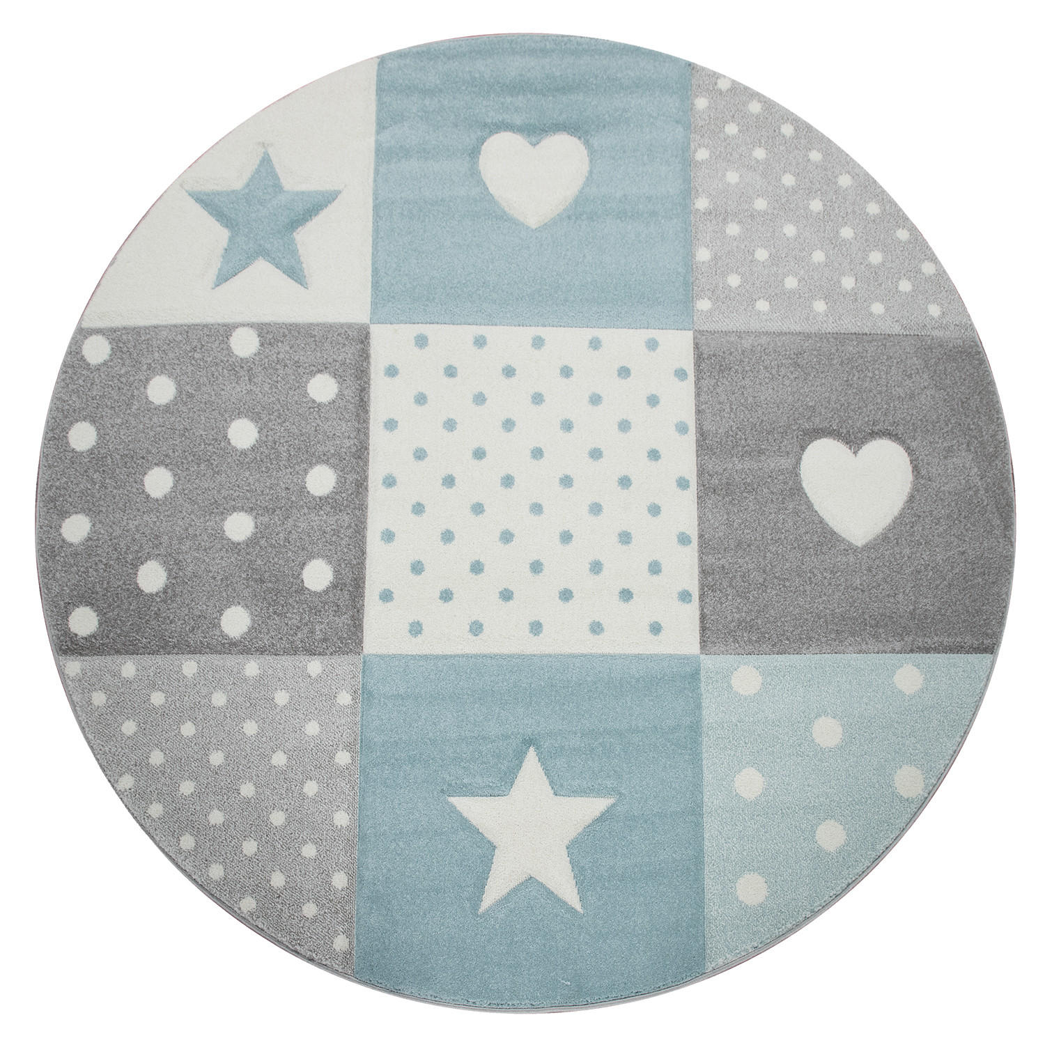 KINDERTEPPICH 160/160 cm Cosmo 339 - Blau, Textil (160/160cm) - Paco Home