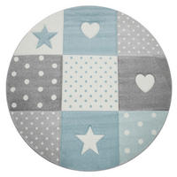 KINDERTEPPICH 120/120 cm Cosmo 339 - Blau, Textil (120/120cm) - Paco Home
