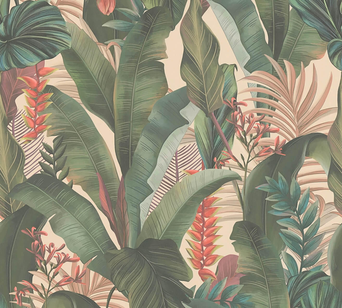 VLIESTAPETE Bunt 53/1005 cm - Beige, Textil (53/1cm) - KUNSTLOFT