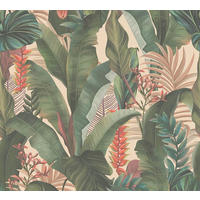 VLIESTAPETE Bunt 53/1005 cm - Beige, Textil (53/1cm) - KUNSTLOFT