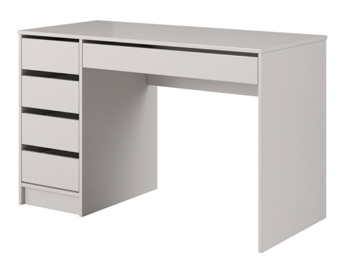 SCHREIBTISCH Kaschmir AGA Mit Schubladen 55x55x75 cm - Beige, Holzwerkstoff (55/55/75cm) - Sepro Meble