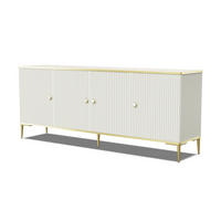 KOMMODE Kaschmir, Gold 182/73/40 - Kaschmir, Holzwerkstoff (182/73/40cm) - RAUMHIRSCH FURNITURE