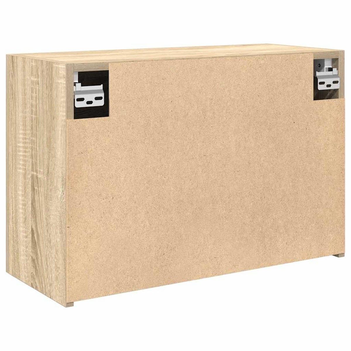 BAD-WANDSCHRANK Sonoma-Eiche 60/25/40 Cm Holzwerkstoff - Hellbraun, Holzwerkstoff (25/40/60cm) - vidaXL