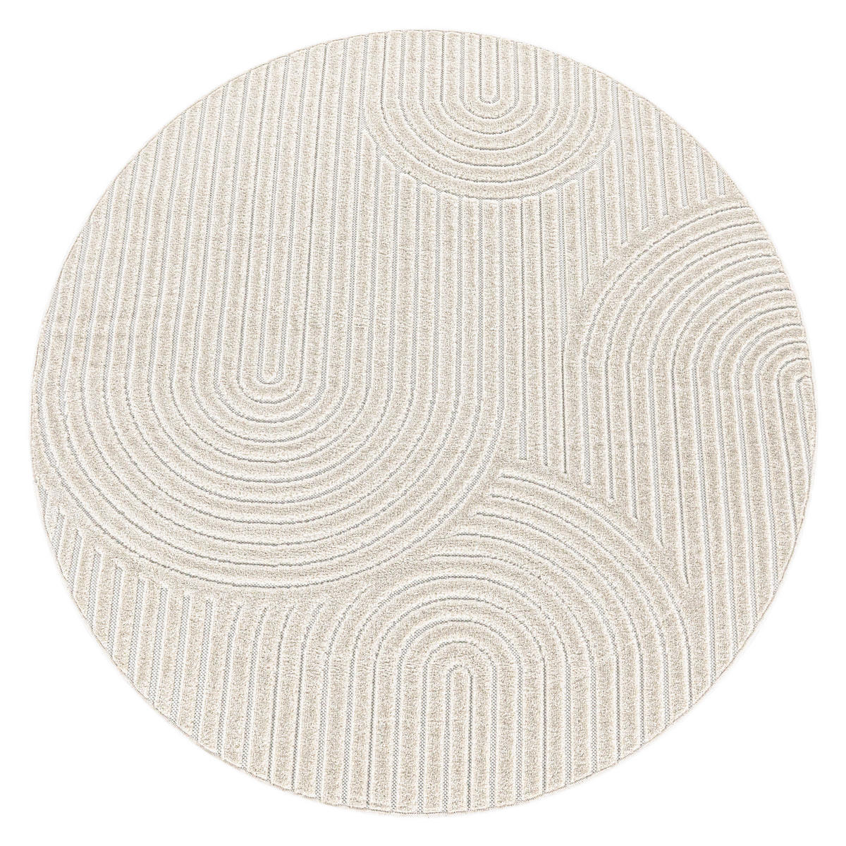 OUTDOORTEPPICH 200/200 cm Cotton 237 - Creme, Textil (200/200cm) - Paco Home