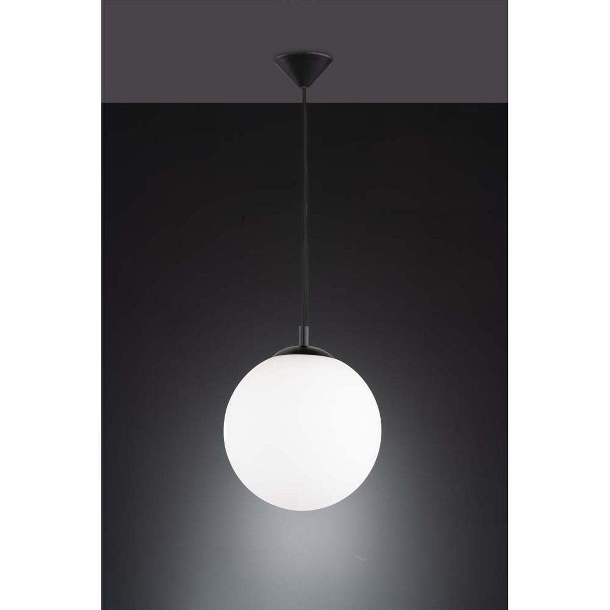 LED HÄNGELEUCHTE POINT Metall Weiß - Weiß, Glas (30/30/160cm)