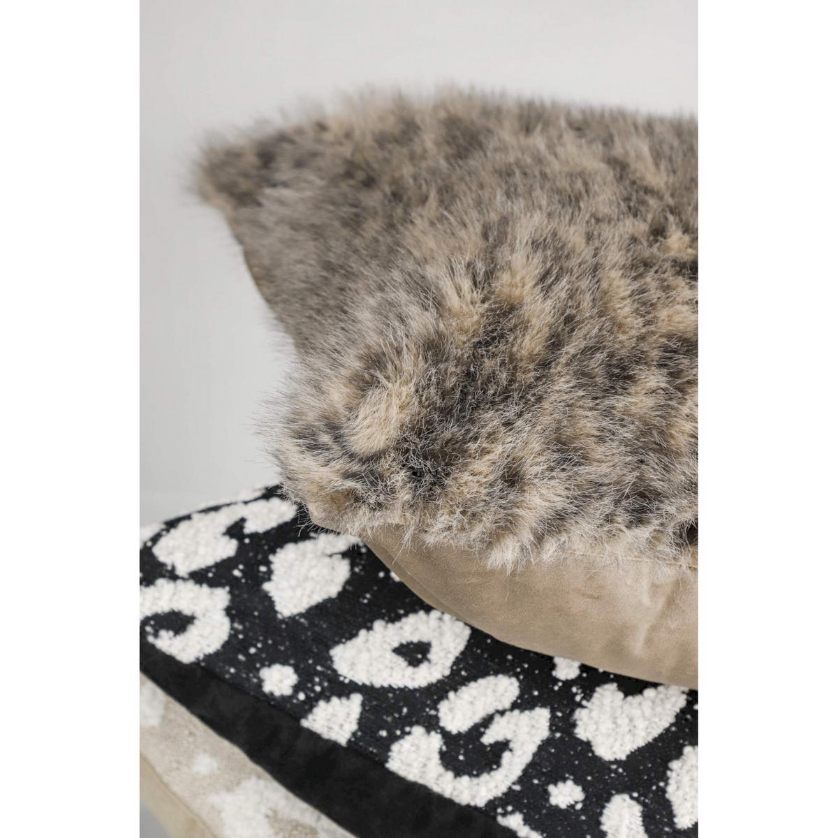 ZIERKISSENHÜLLE LEO - Braun, Textil (50/50cm) - Sportalm Kitzbühel