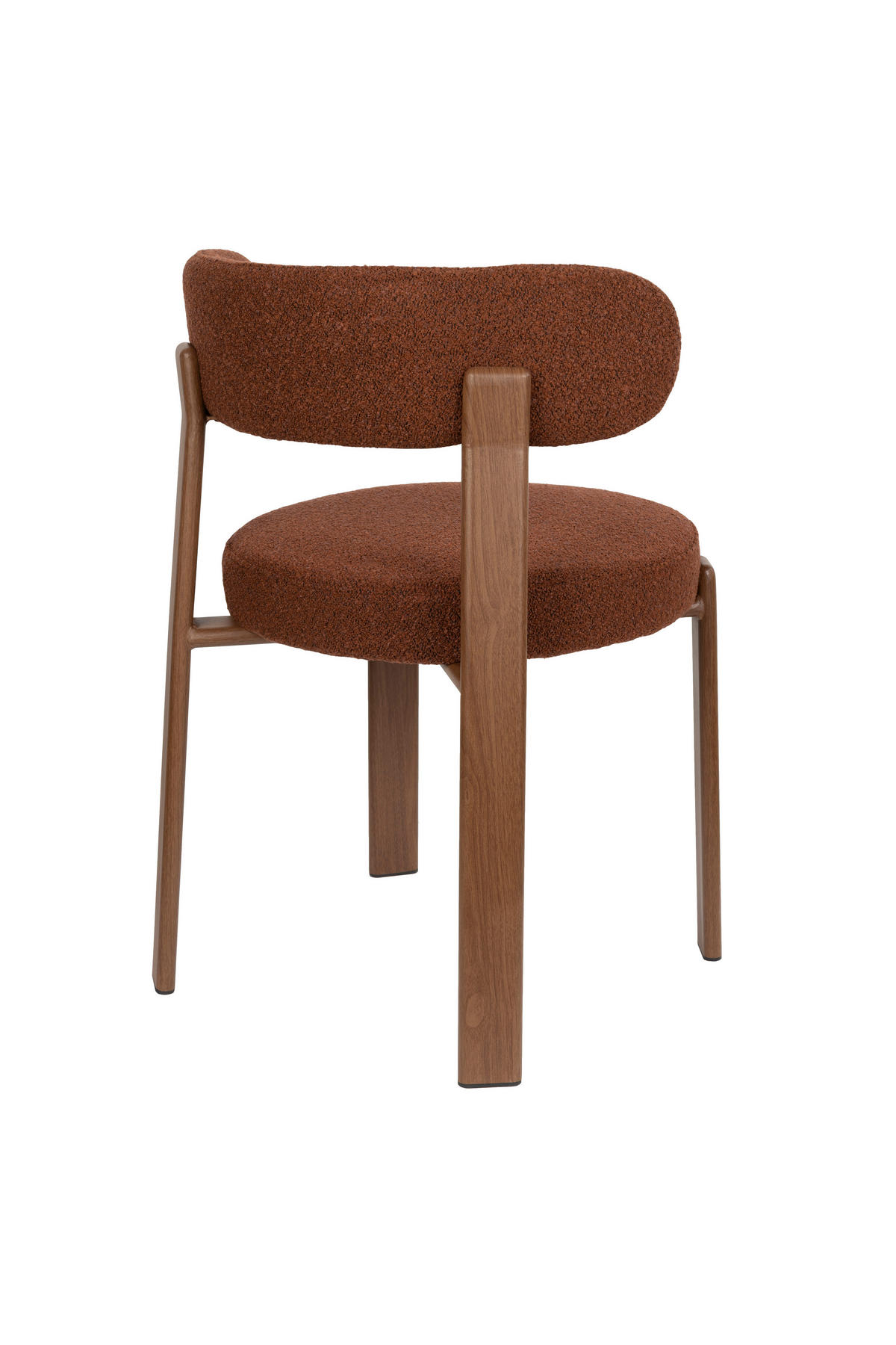 ESSZIMMERSTUHL Robyn - Braun - 52/48/74 cm - 2er-Set - Braun, Textil (48/74/52cm) - Novel