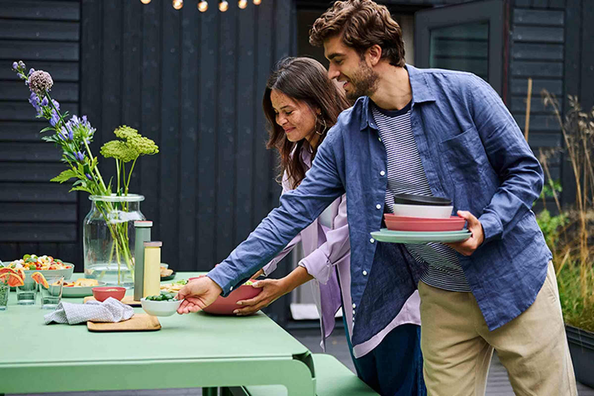 SCHALEN Silueta Nordic White 250 ml 4er Set - Weiß, Kunststoff (11cm) - Mepal