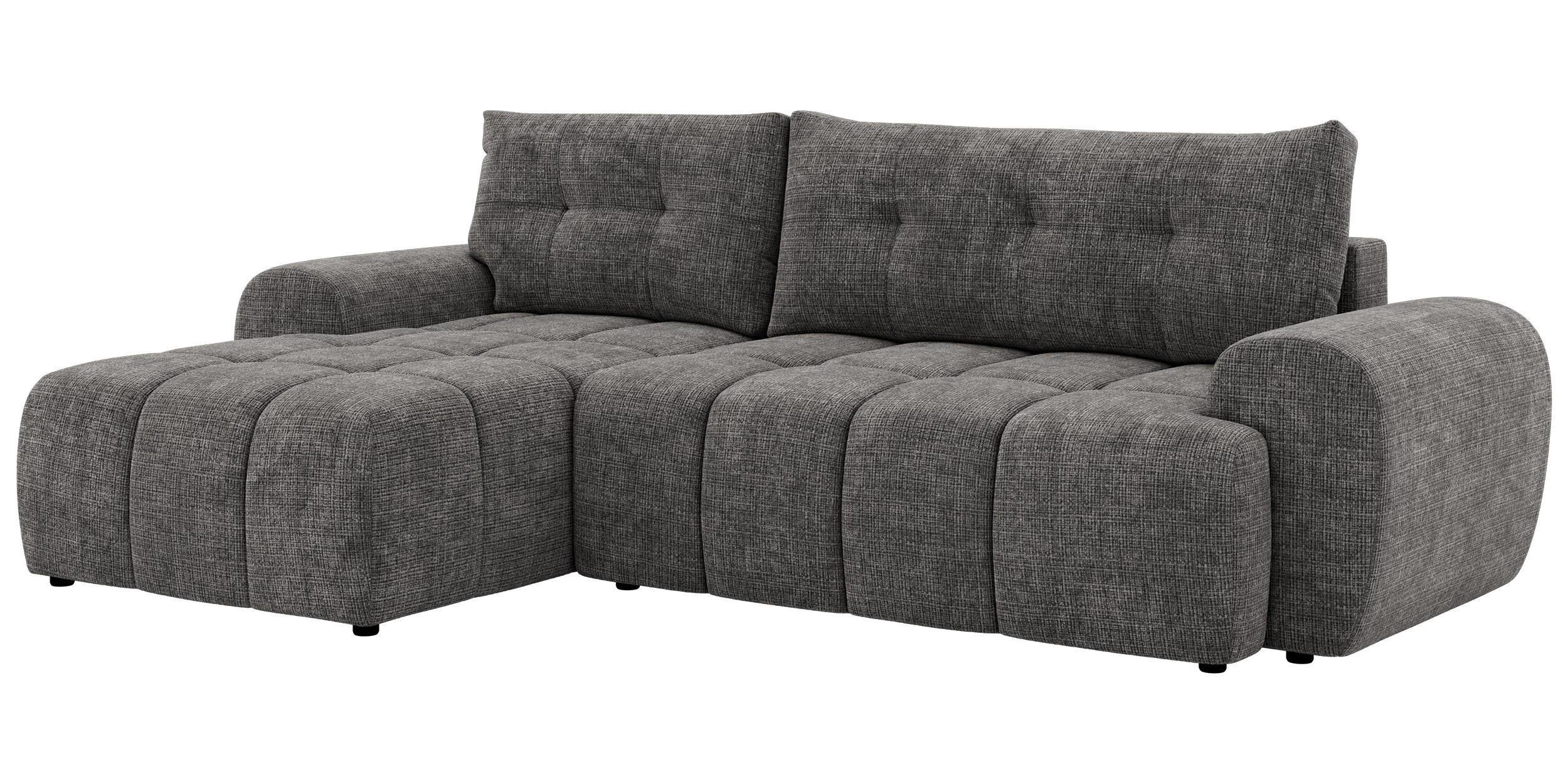 MKS Ecksofa Dunkelgrau 271x161 cm