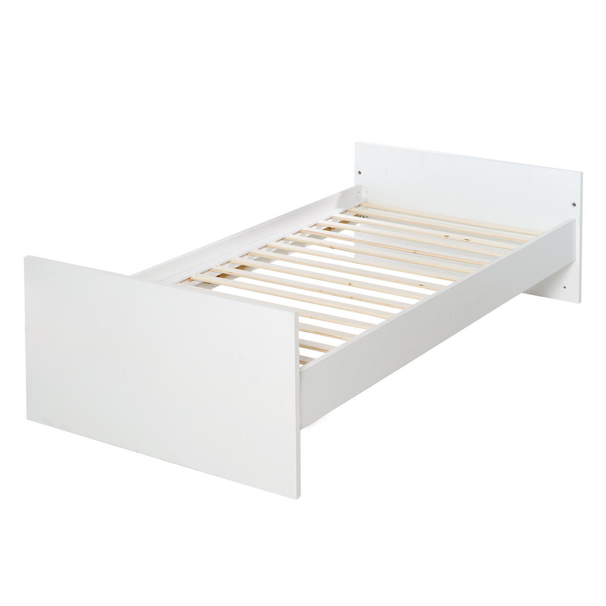 BABYBETT Julia 70 x 140 cm - Weiß, Holzwerkstoff (70/140cm) - Roba