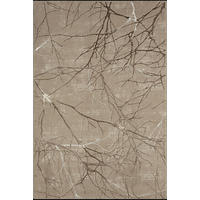 KURZFLORTEPPICH Abstrakt KAVALA Polyester Beige 160 x 230 cm - Beige, Textil (160/230cm) - KADIMA DESIGN