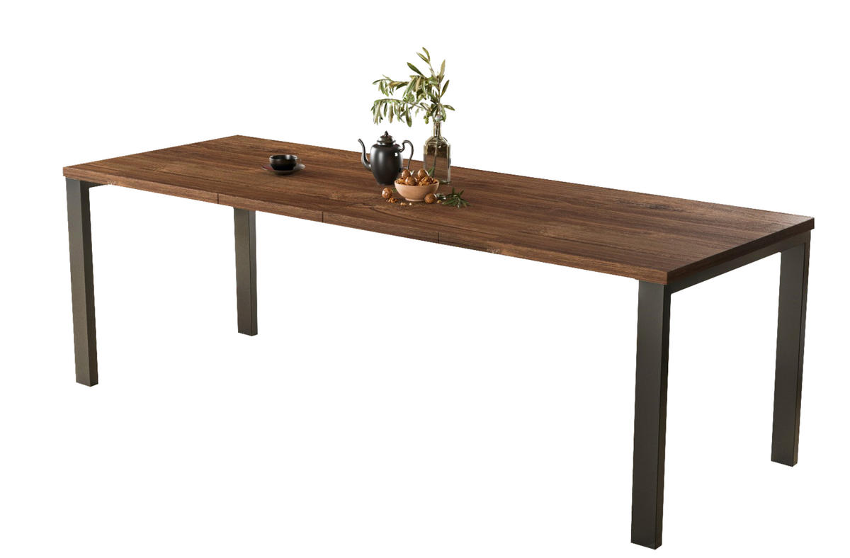 ESSTISCH Garant ausziehbar - Eiche San Remo, Holzwerkstoff (130/80/76cm) - Endo-Moebel
