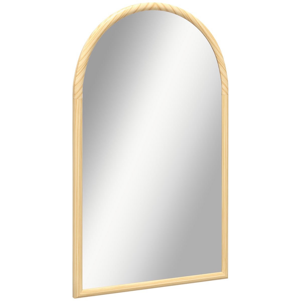 WANDSPIEGEL Naturfarben 65/110 cm - Naturfarben, Glas (65/110/3.5cm) - PANGIVO