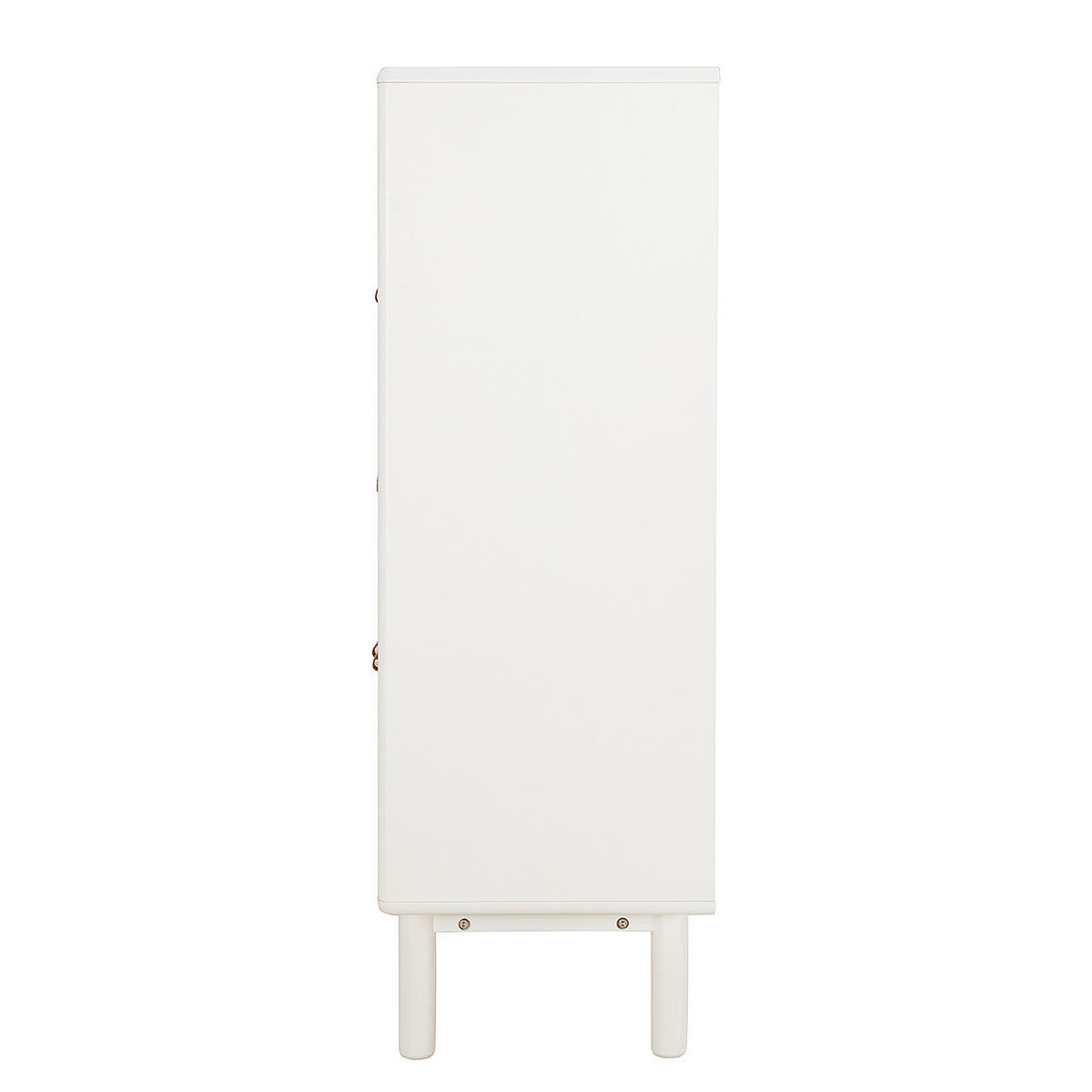 KOMMODE - MDF / Spanplatte - Braun/Weiß, Holz/Holzwerkstoff (100/120/40cm) - home24