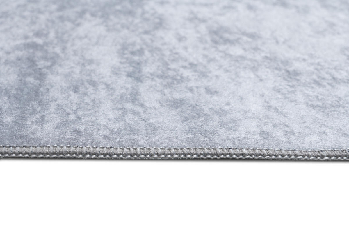 TEPPICH EMMA Grau 80/150 cm - Grau, Kunststoff (80/150cm) - Tapiso