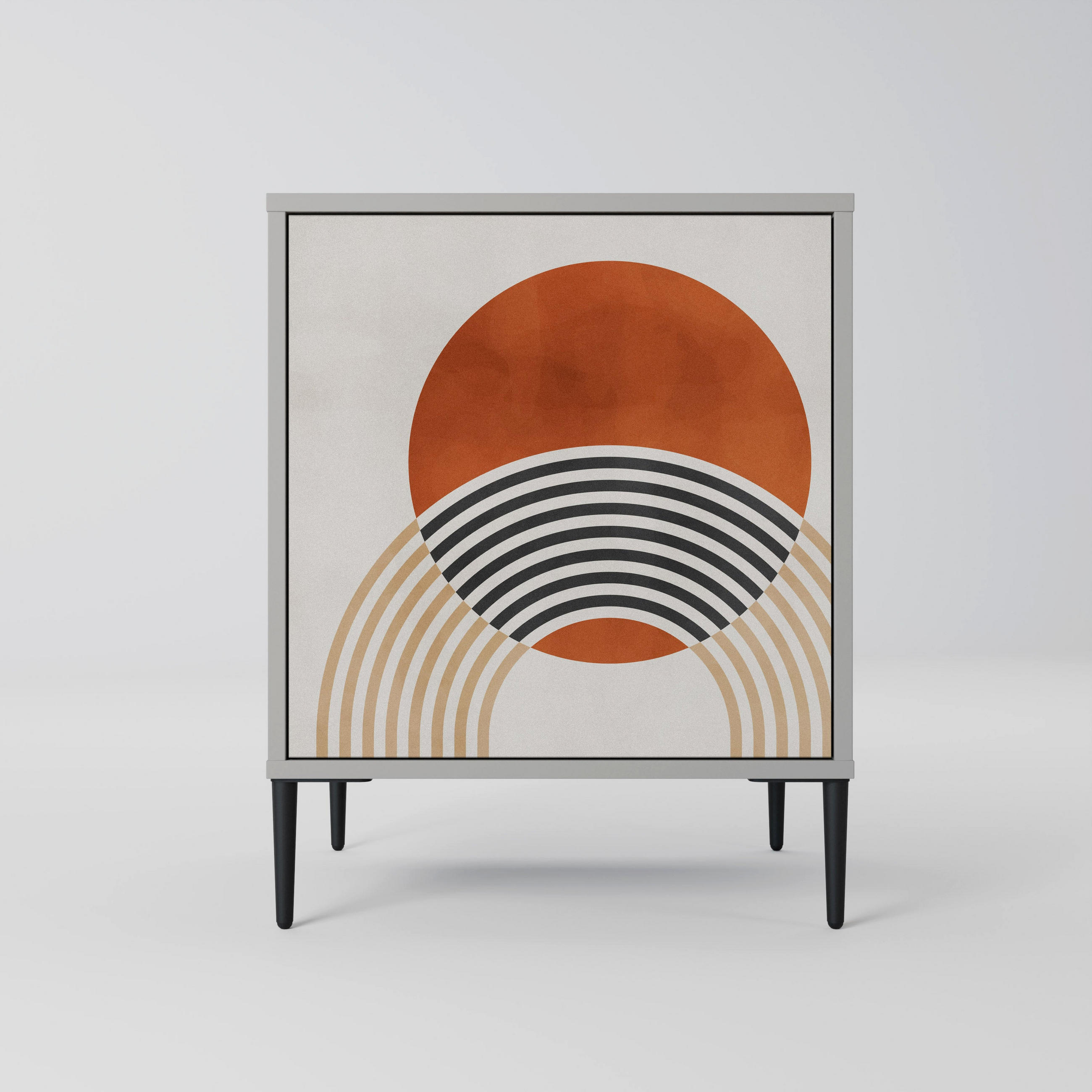SpaceRebels Sideboard Grau 57.5x72.5x42 cm