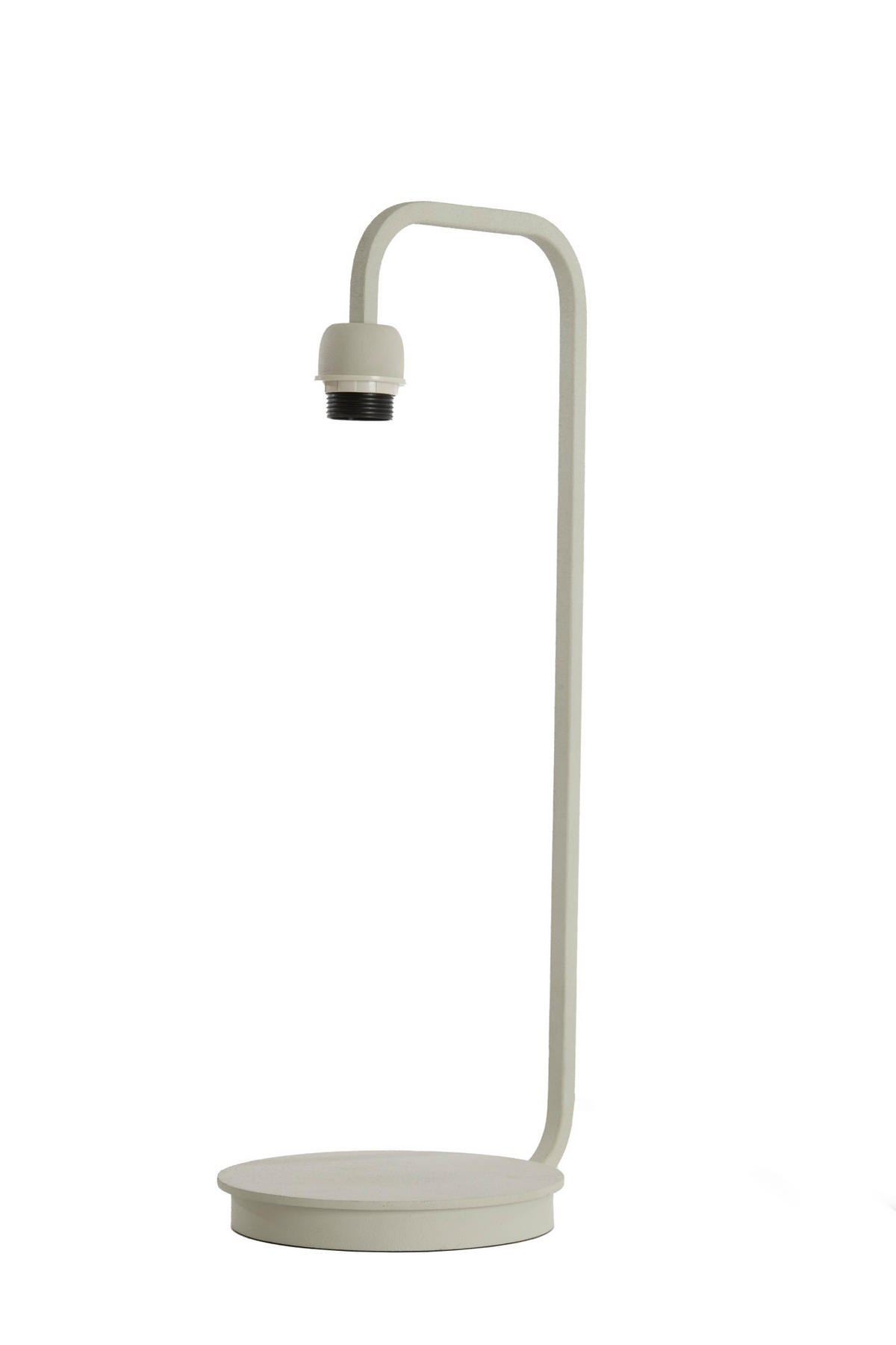 LAMPENFUSS Mareno Weiß Ø26,5/60 cm - Weiß, Metall (26.5/20/60cm) - Light & Living