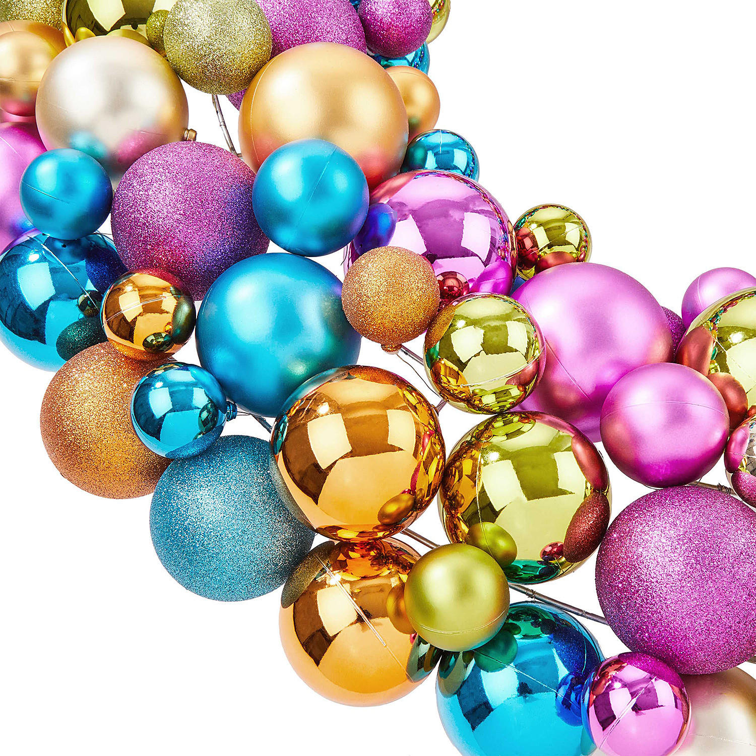 ADVENTSKRANZ Festival - Multicolor, Kunststoff (14cm) - Butlers