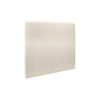 KOPFTEIL gepolstertes – hellbeiger Stoff - 140 cm - Beige, Holz (140/120/10cm) - Sommeil de Plomb