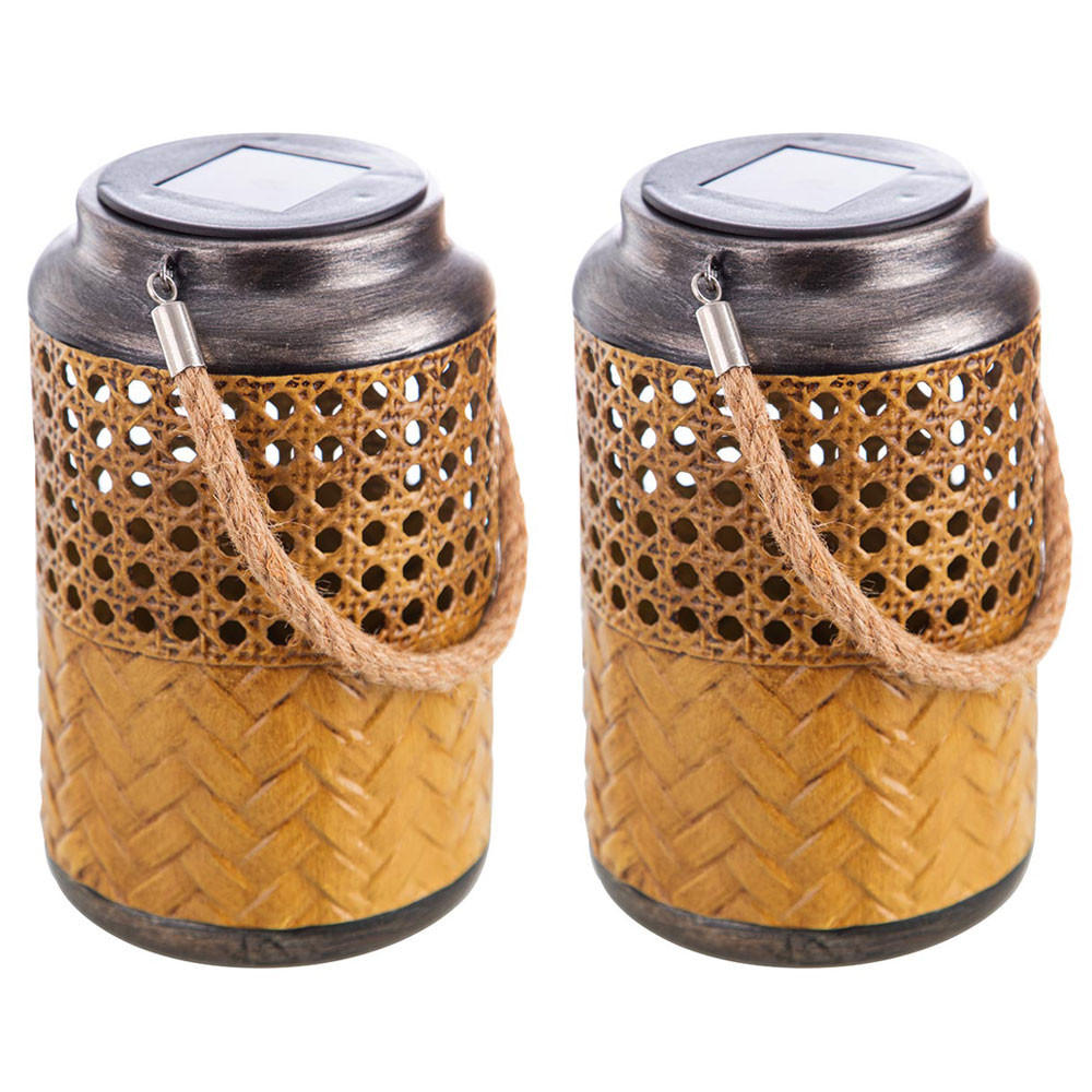 LED AUSSENLEUCHTE MODICA Metall Braun - Braun, Metall (12/12/16cm)