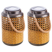 LED AUSSENLEUCHTE MODICA Metall Braun - Braun, Metall (12/12/16cm)