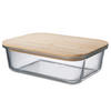 LUNCHBOX Naturals - Rotbraun, Glas (17/7/22cm) - BUTLERS