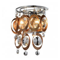 WANDLEUCHTE Cardiff, Kupfer, 20.5cm - Kupferfarben, Glas (16/20.5/10cm) - KOSILUM