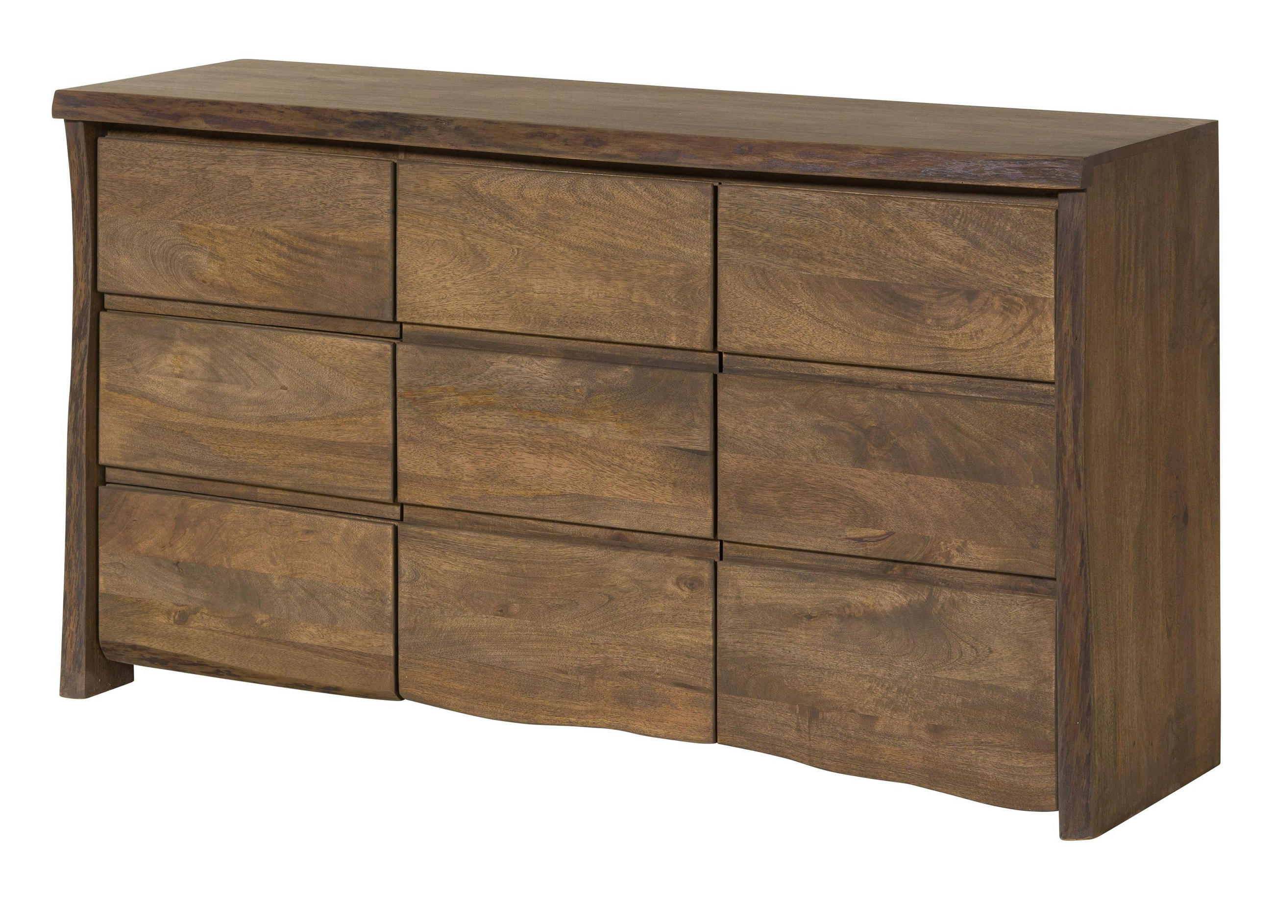 SIDEBOARD Mango 146x45x80 braun geölt PURE MANGO #216 - Braun, Holz (146/80/45cm) - Massivmoebel24