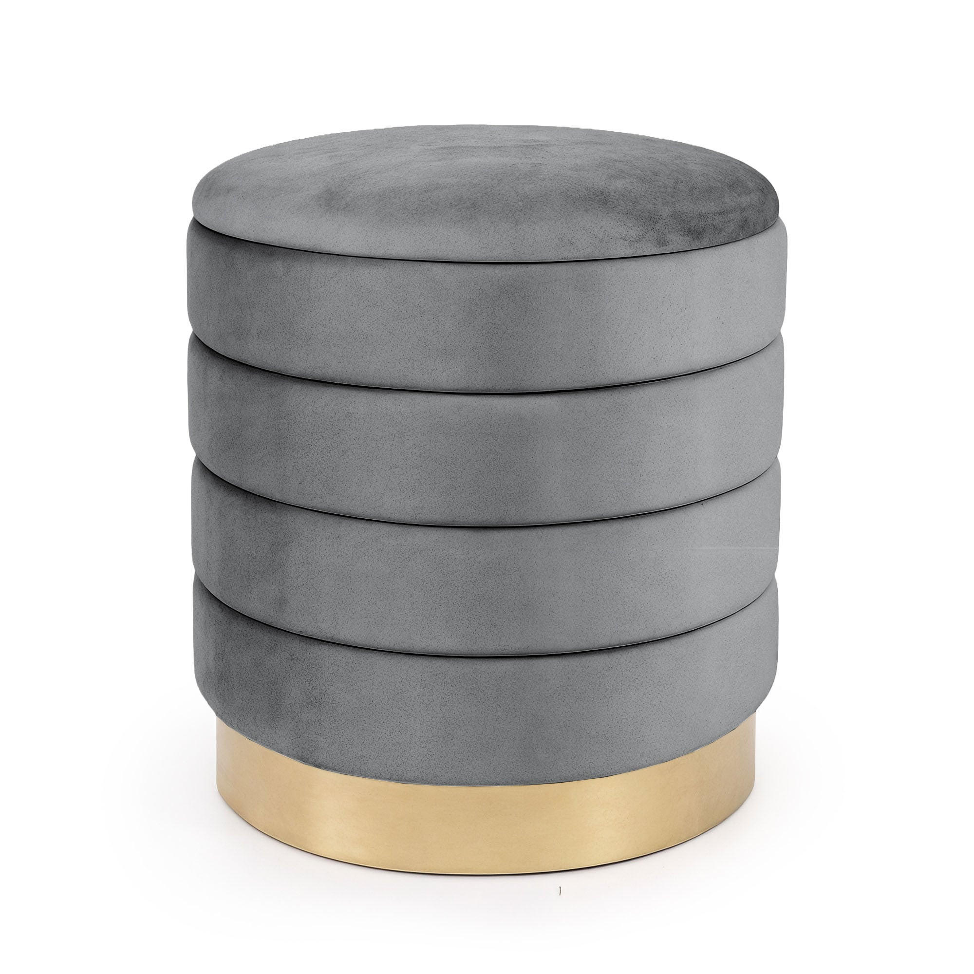 TABURET cu spațiu pentru depozitare, grafit