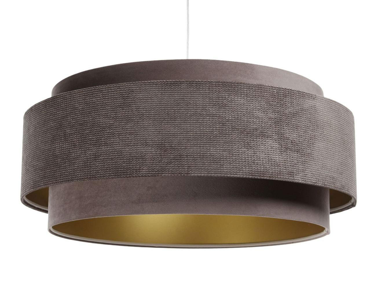 HÄNGELEUCHTE Gold 60/25 cm - Goldfarben, Kunststoff (60/1.9/25cm) - ONZENO