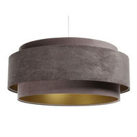 HÄNGELEUCHTE Gold 60/25 cm - Goldfarben, Kunststoff (60/1.9/25cm) - ONZENO