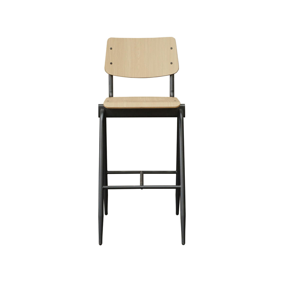 BARHOCKER massiv beige 58/49/109 cm 2er-Set - Beige, Holz (49/109/58cm) - LABEL51