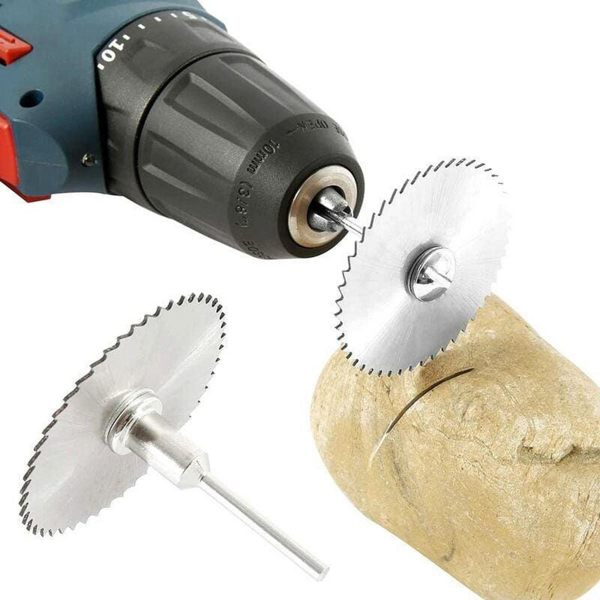 SÄGEBLÄTTER - zum Schneiden von Holz, Kunststoff und Metall (8 Blätter pro Packung) - Silberfarben, Metall (15/8/2cm) - DCA