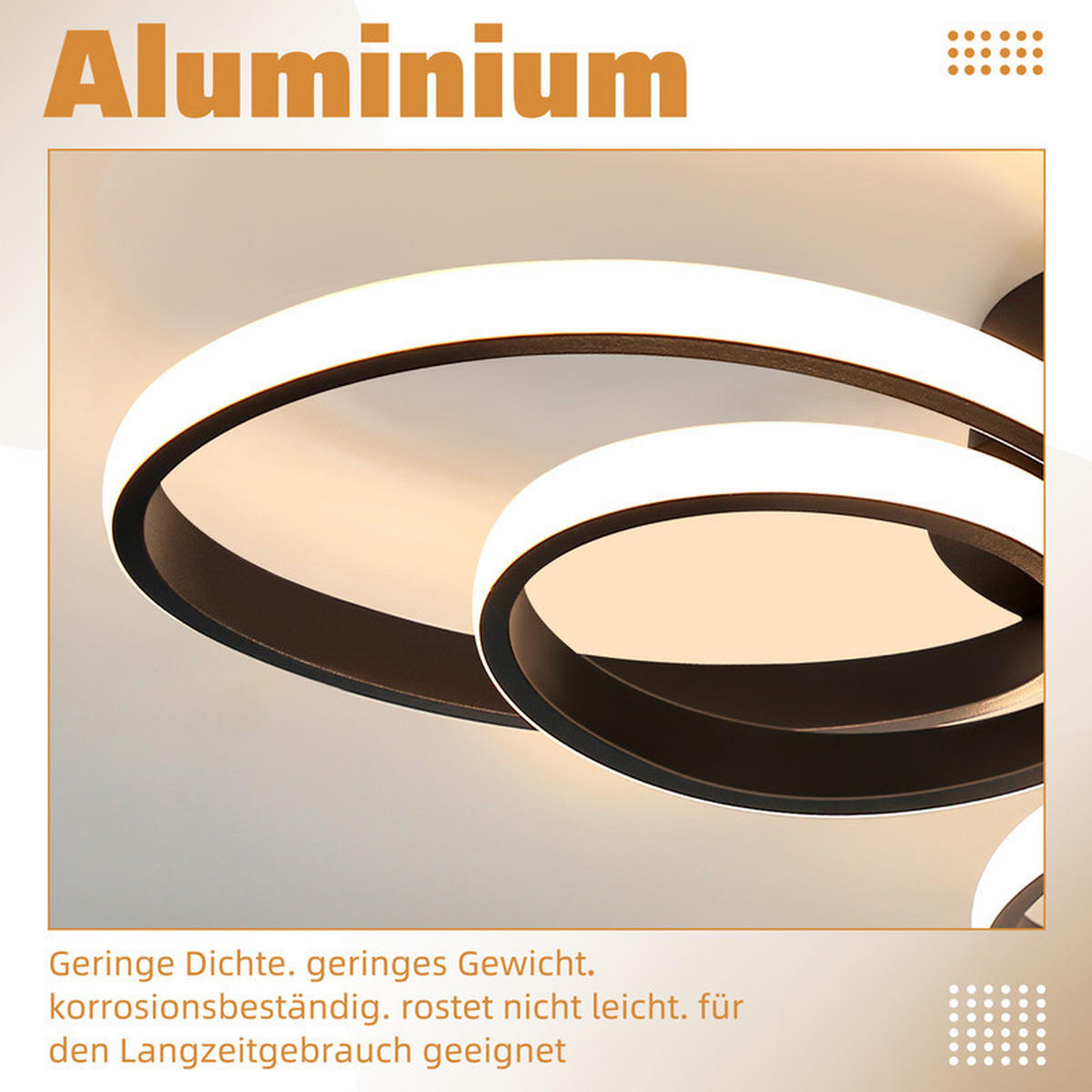 LED-DECKENLEUCHTE Fields II 40/26.5/3.5cm - Schwarz, Metall (40/26.5/3.5cm) - Nettlife