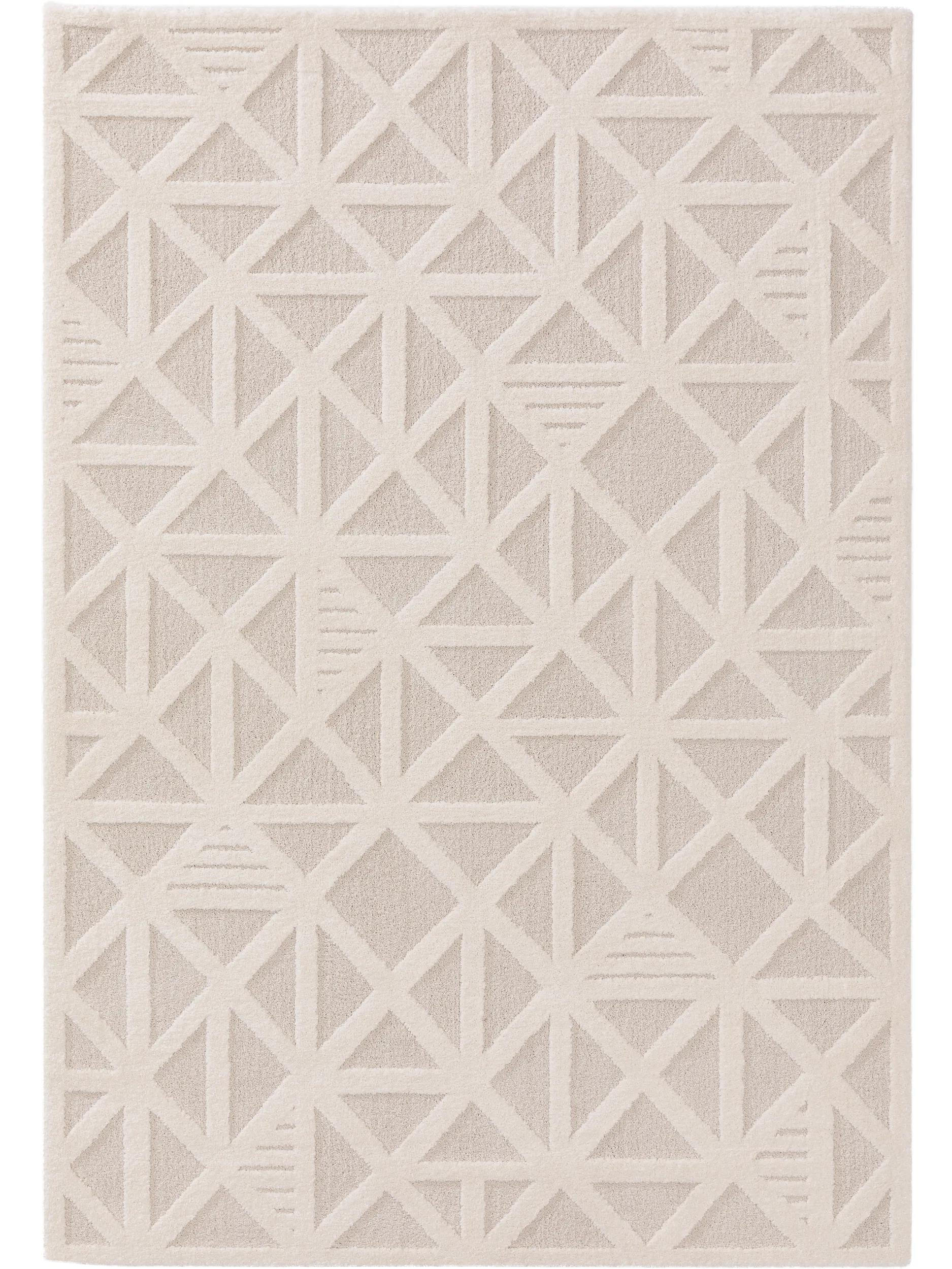 TEPPICH Eve Cream/Beige 200x290 cm - Creme, Textil (200/290cm) - benuta Nest