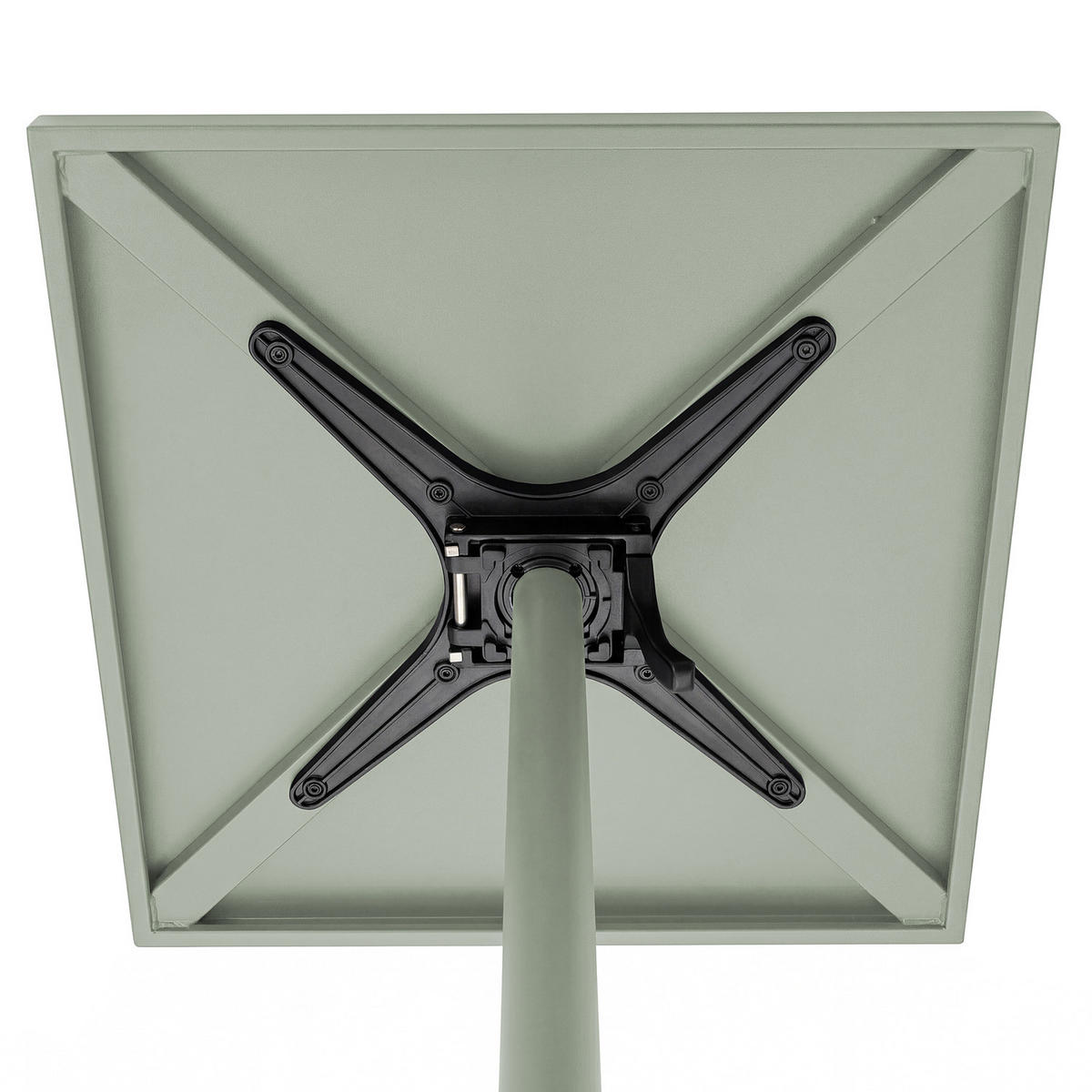 KLAPPTISCH - Stahl - Salbeigrün, Metall (60/60/74cm) - home24