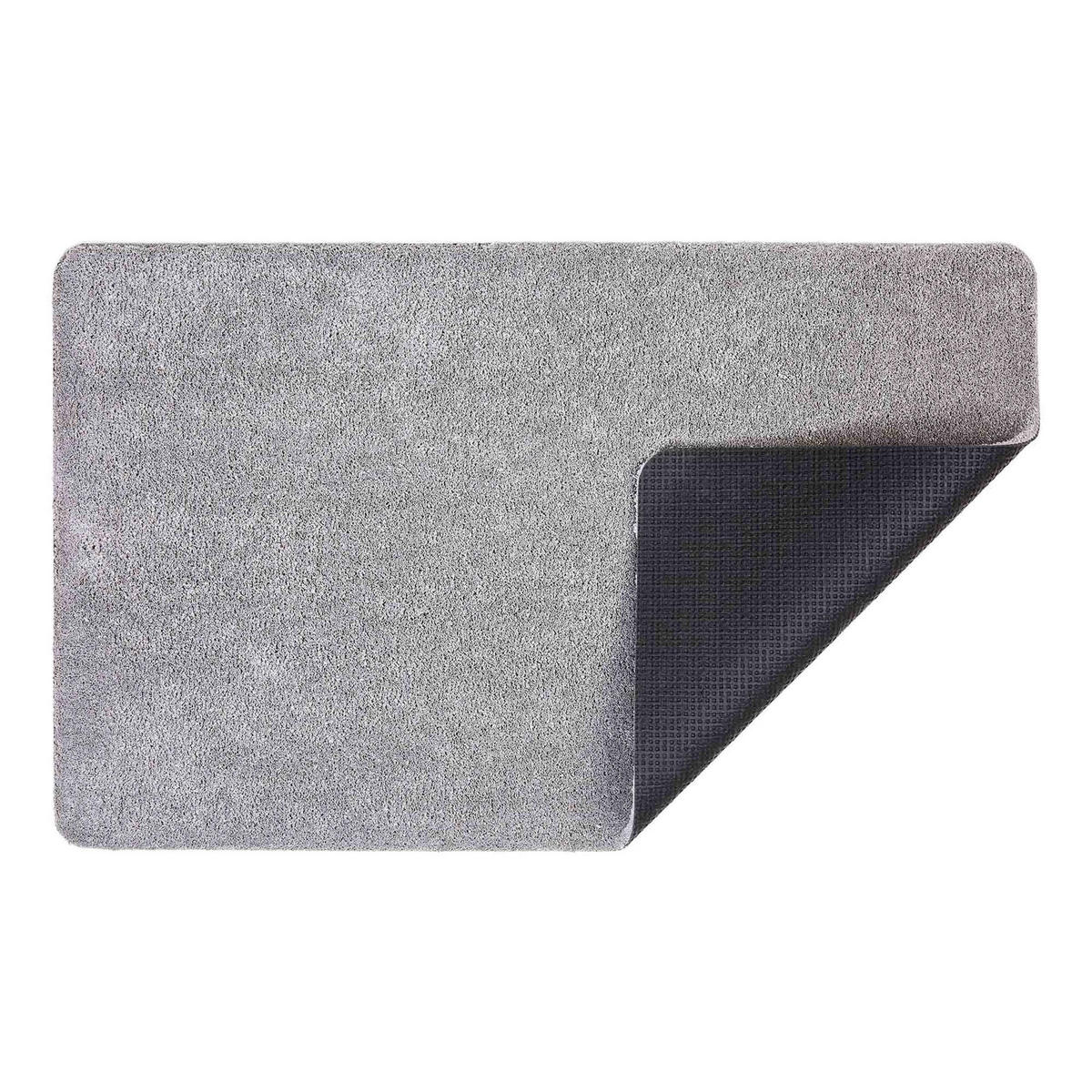 FUSSMATTE INNEN MOON - Hellgrau, Textil (50/80cm) - Astra
