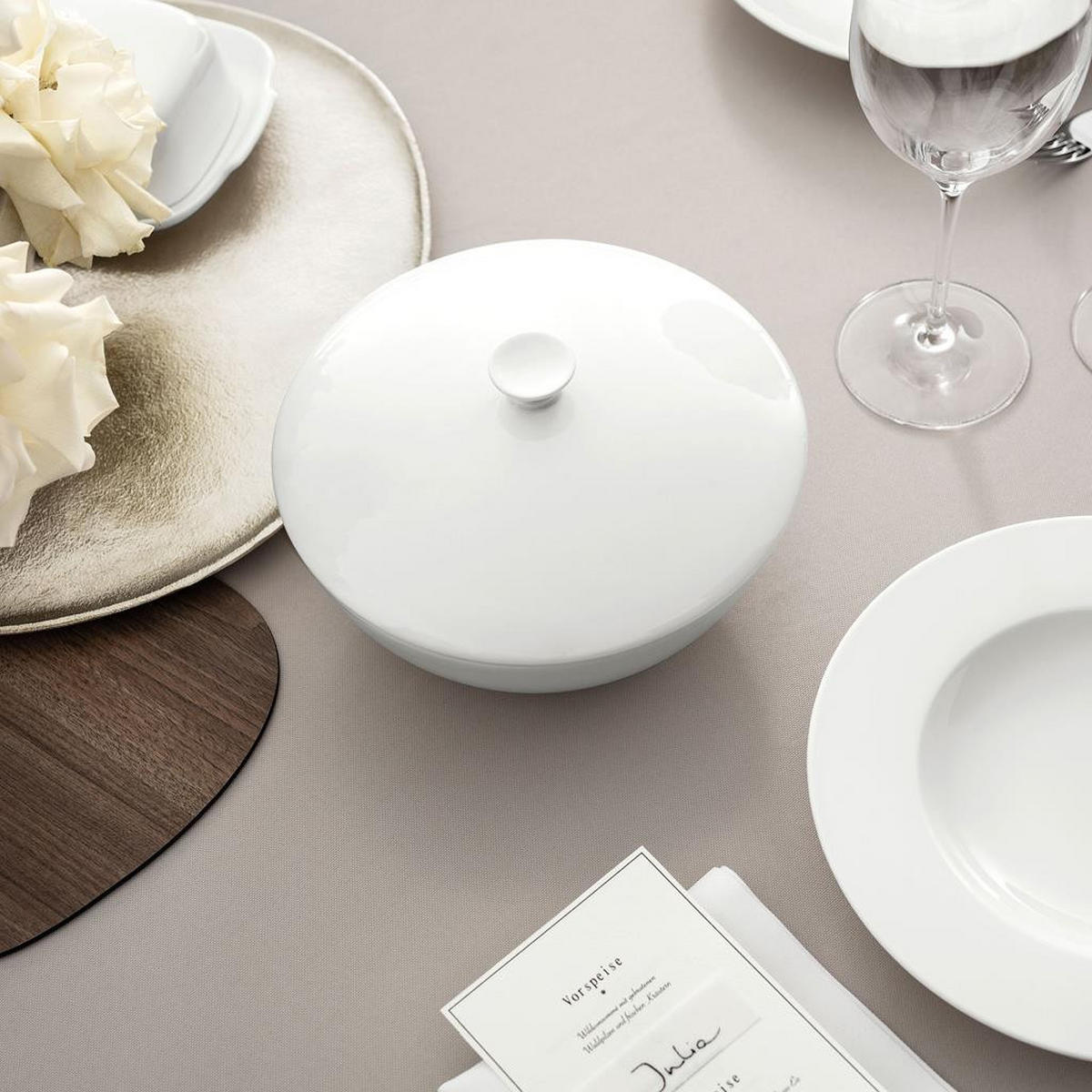 TERRINE Royal weiß 1,2 l - Weiß, Keramik (1cm) - Villeroy & Boch