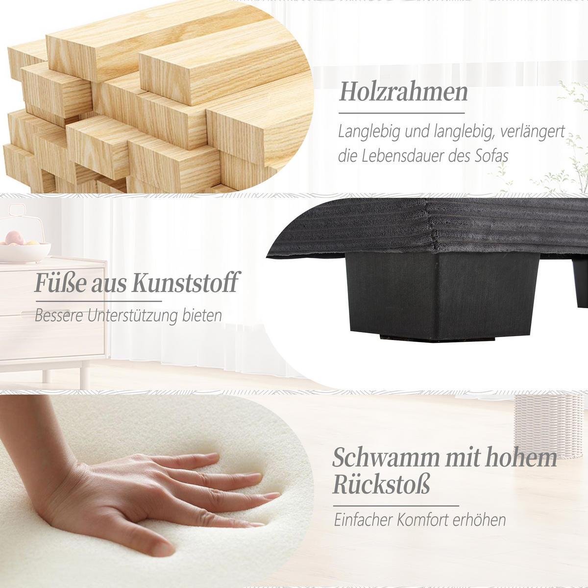 2-SITZER Sofa Samt mit ultratiefer Sitzfläche 224/81/81 cm Dunkelgrau - Dunkelgrau, Textil (81/224/81cm) - Redom