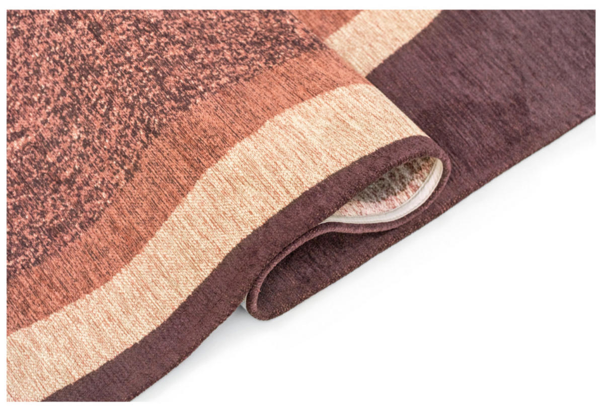 TEPPICH modern Flachgewebe AGATE Lila 240 x 340 cm - Lila, Textil (240/340cm) - Novatrend