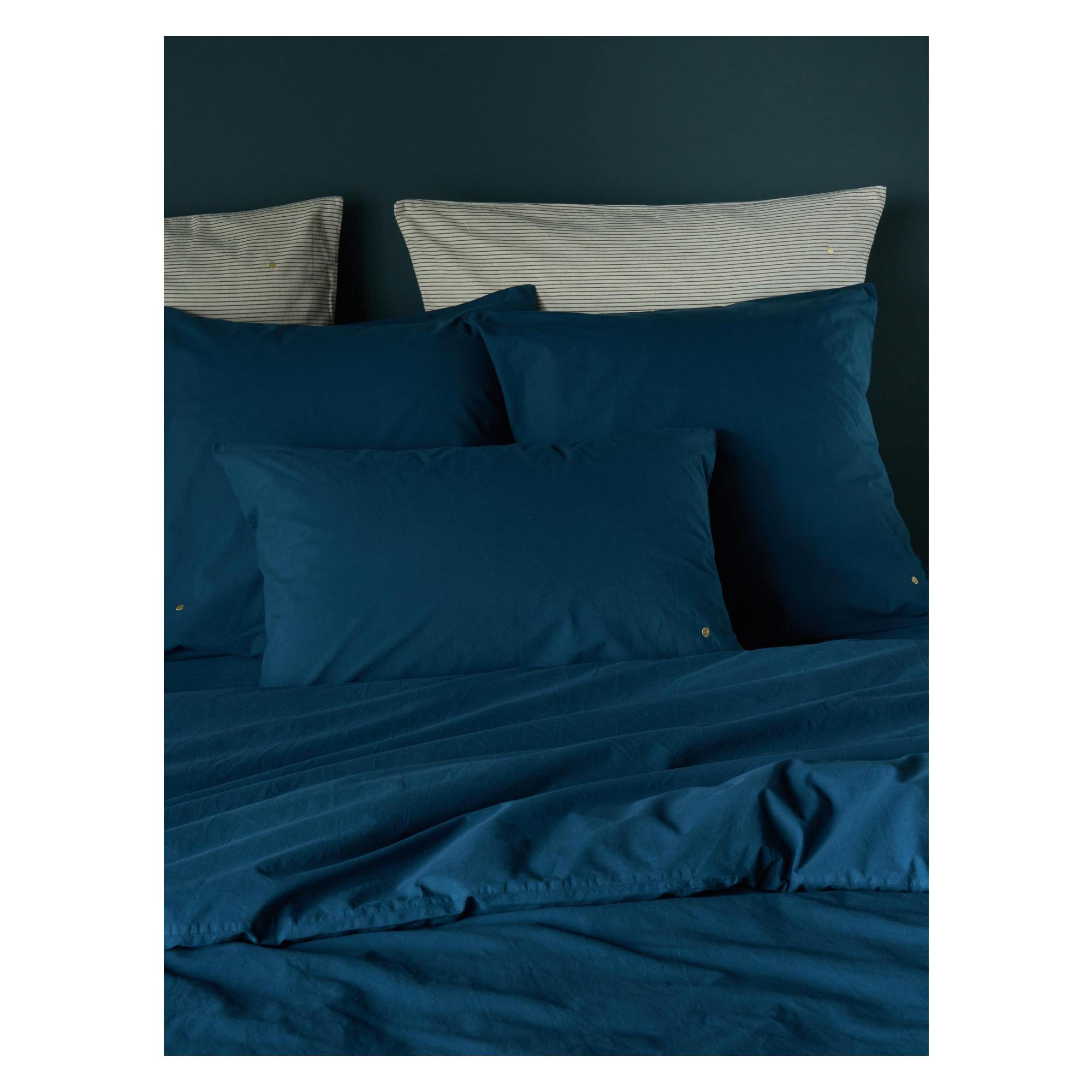 KOPFKISSENBEZUG Céleste gewittergrau 65 x 65 cm - Grau, Textil (65/65cm)